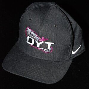 Nike DYT Black Fitted Classic99 Dri-fit Hat L/XL Ballcap New without tags